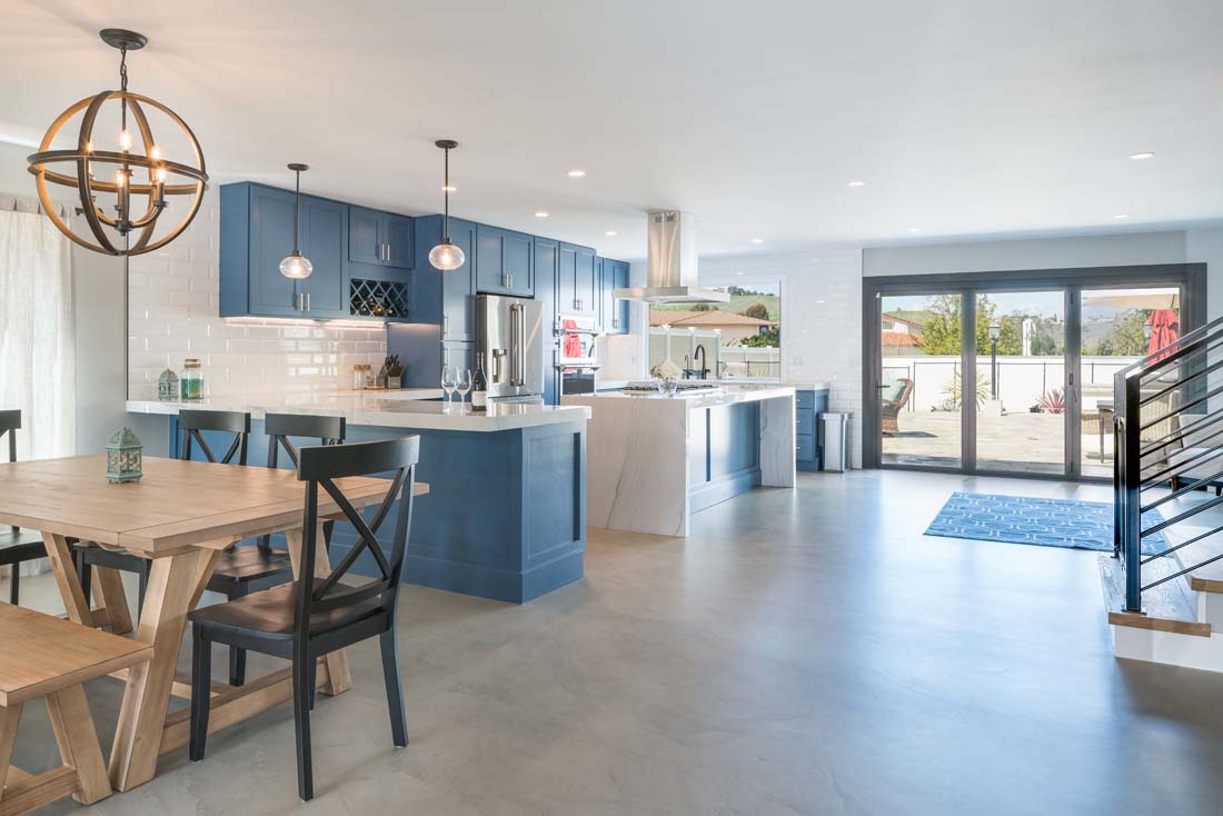 Remodeled kitchen in San Juan Capistrano