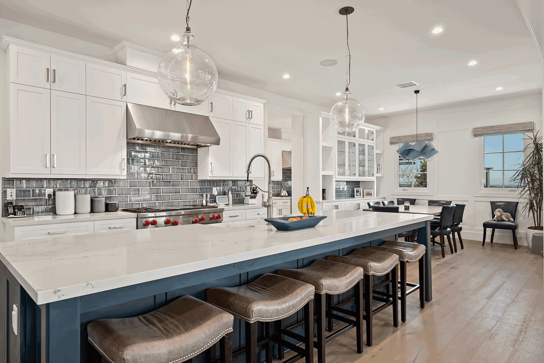 custom kitchen in rolling hills